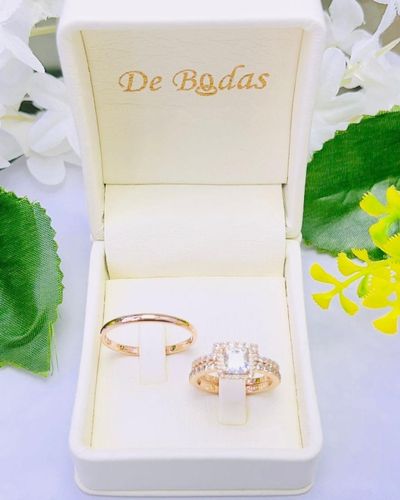 argollas de matrimonio oro rosa